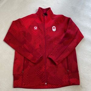 Lululemon End State Full-Zip Mens Team Canada COC Size XL Excellent Condition